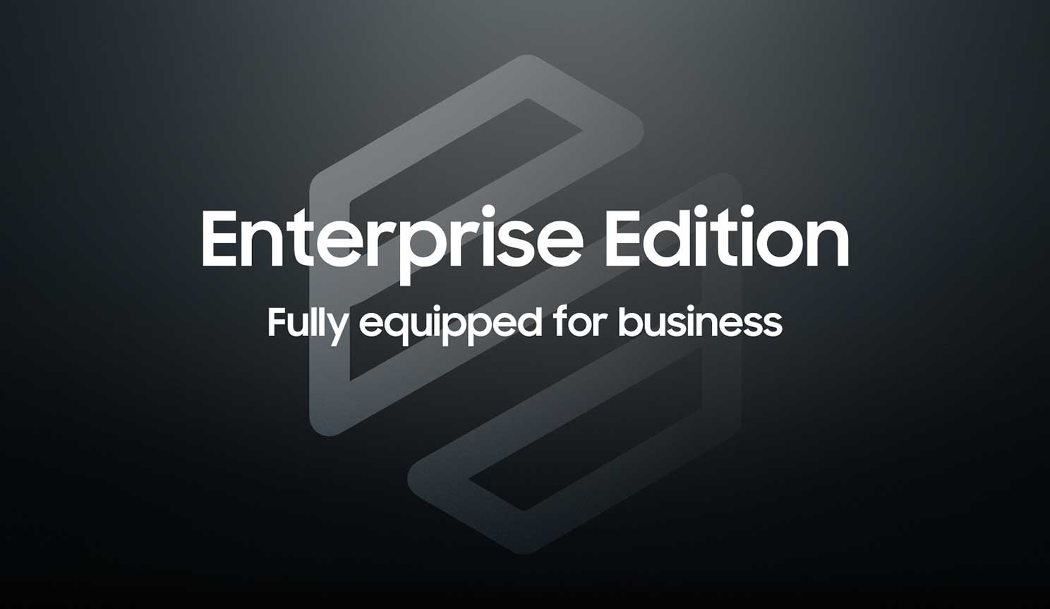 Samsung Enterprise Edition: fully equipped for business